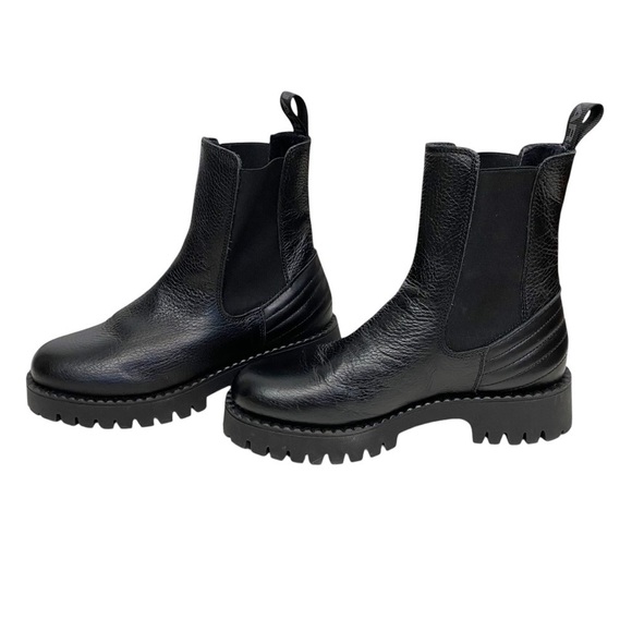 Pajar Nureia Chelsea Boots Black Pull On - Picture 3 of 7